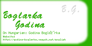 boglarka godina business card